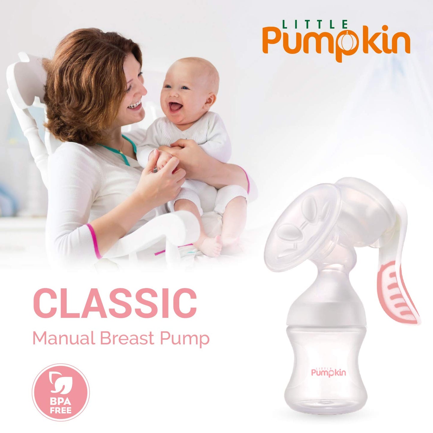 Little Pumpkin Classic Manual Breast Pump
